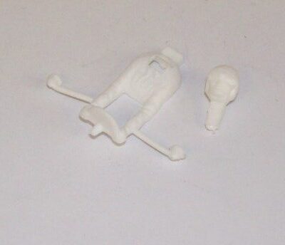 Greenhills Head & Steering Wheel for Scalextric Formula Junior Cars - NEW - G13