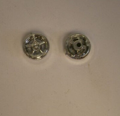 Greenhills Wheel Pair for the Scalextric AC Cobra C78 - NEW - G306