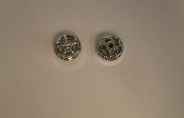 Greenhills Wheel Pair for the Scalextric AC Cobra C78 - NEW - G306