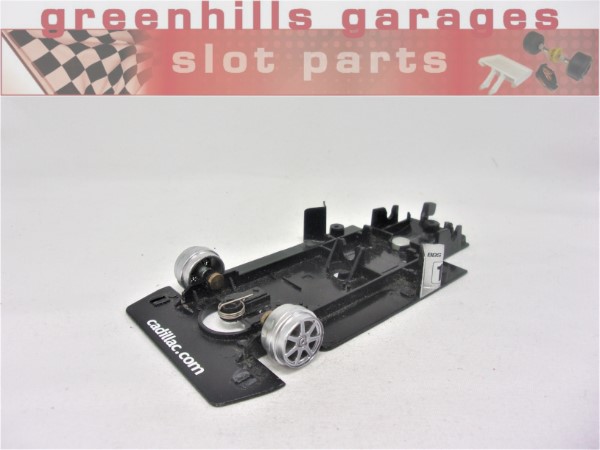 Greenhills Scalextric Cadillac Northstar Chassis with Front Wheels+Magnet -Used- P8520**
