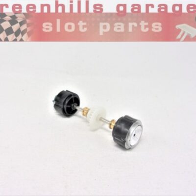 Greenhills Carrera Evolution BMW M1 Procar No 81 1980 Denim Rear Axle+Wheels 27627 -NEW- P8463**