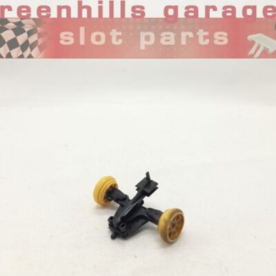 Greenhills Scalextric Formula Junior Front Axle and Wheels/Guide - Used - P7590**
