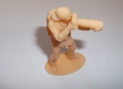 Greenhills TV Press Cameraman with Backpack Figure - Unpainted - 1:43 Scale - NEW - MACC889