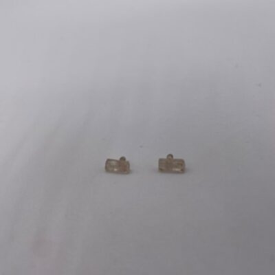 Greenhills Scalextric BMW M1 Front Light Lens Pair - Used - P8553