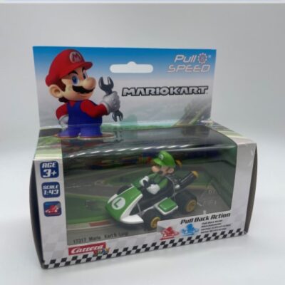 Greenhills Carrera 1.43 Pull & Speed Mario Kart 8 Luigi 17317 - NEW - 23436