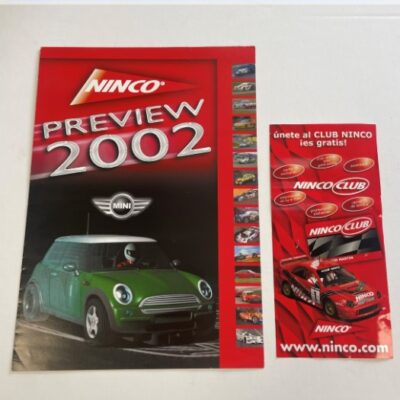 Greenhills Ninco 2002 Preview Leaflet - CAT80