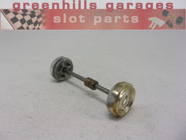 Greenhills Scalextric BRM C59 Front Axle+Wheels- Used -P8707**