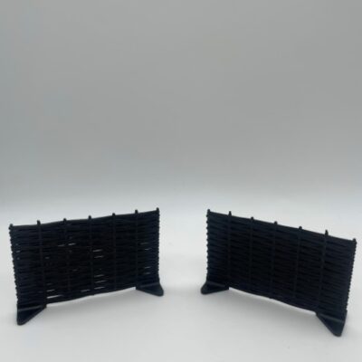 Greenhills Scalextric Set of 2 x Wattle Fencing for Goodwood Chicane - Used - ACC3237