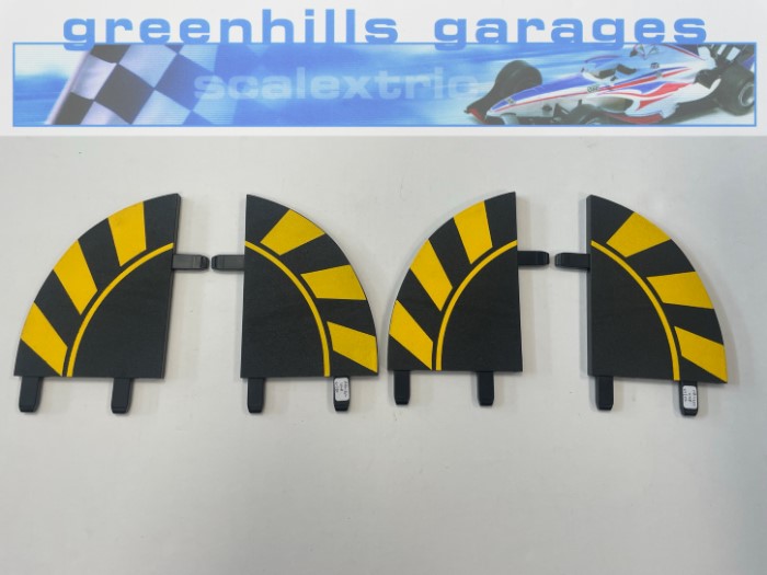 Greenhills Carrera Evolution 1.32 1.24 Outside Shoulder Curve Borders x 4 CA127749 - NEW - MACC662