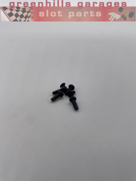 Greenhills Scalextric Chevrolet Corvette C6R Screw Set x 6 - Used - P8765