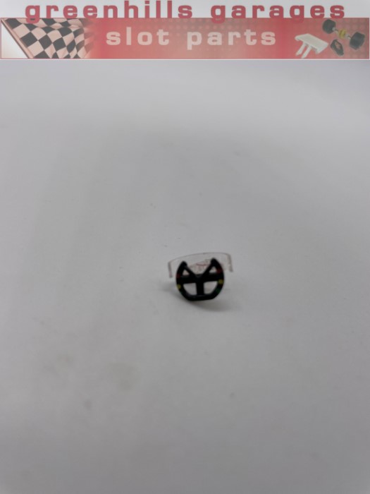 Greenhills Scalextric Ferrari F2004 No.6 Steering Wheel & Binnacle - Used - P8715