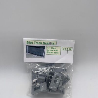 Greenhills Slot Track Scenics 10 x Clips for use with Plastic Track CFP10 - NEW - G4385