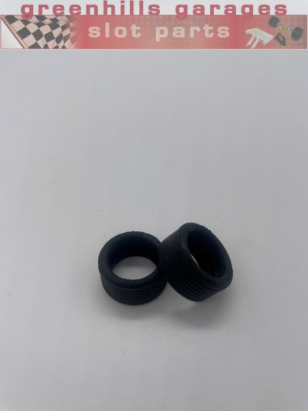 Greenhills Scalextric Ferrari 288 GTO Front Tyre Pair - Used - P8882