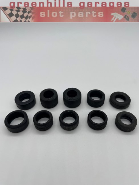 Greenhills Scalextric Mixed Tyres x 10 - Used - P8854