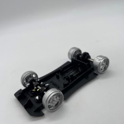 Greenhills Carrera GO!!! Green Goblin Chassis Plate + Axles + Wheels - Used - P8243