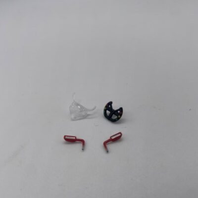 Greenhills Scalextric Ferrari F1 2006 C2752 Mirrors + Binacle + Steering Wheel W9408 - New - G4058
