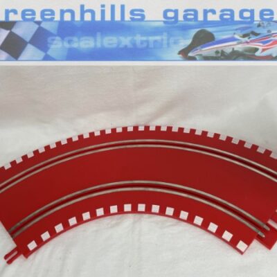 Greenhills Scalextric Start Disney Pixar Cars Red 90 Degree Curve - Used - MT786