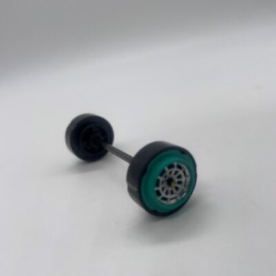 Greenhills Carrera Evolution Mercedes F1 Hamilton 27475 Front Axle & Wheels - NEW - P8965