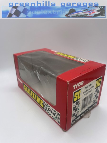 Greenhills Card Box for Scalextric Spain Toyota Celica Fujitsu Ref. 8361 - Used - B1189