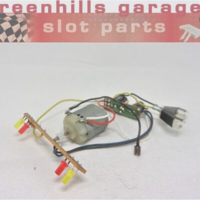 Greenhills Scalextric Lamborghini Diablo Full Wiring Loom Working Front/Rear Brake Lights Engine+Pinion-Used- P8151**