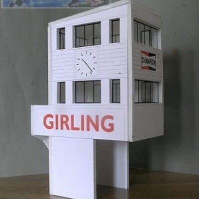 Greenhills Slot Car Building Goodwood Control Tower Kit 1:32 Scale - Brand New - MACC194