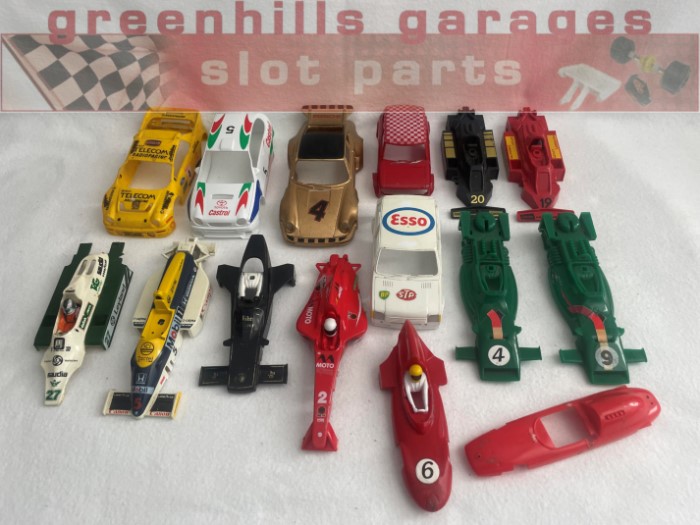Greenhills Scalextric Body Shell's x 15 - SPARES OR REPAIR - P10044