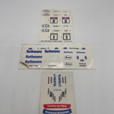 Greenhills 1.32 Scale Mixed Decals & Waterslides - ACC3303