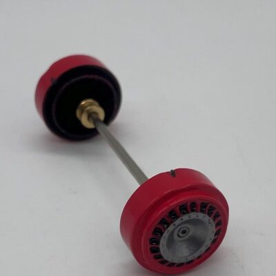 Greenhills Carrera Evolution / 132 Front Axle & Wheels for Ford Mustang 27637 - NEW - P10131