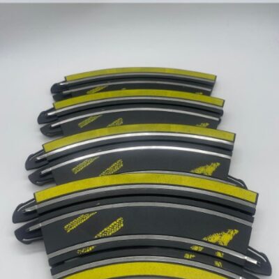 Greenhills Micro Scalextric 45 Degree Curves x 4 D ML-33000 - Used - MT782