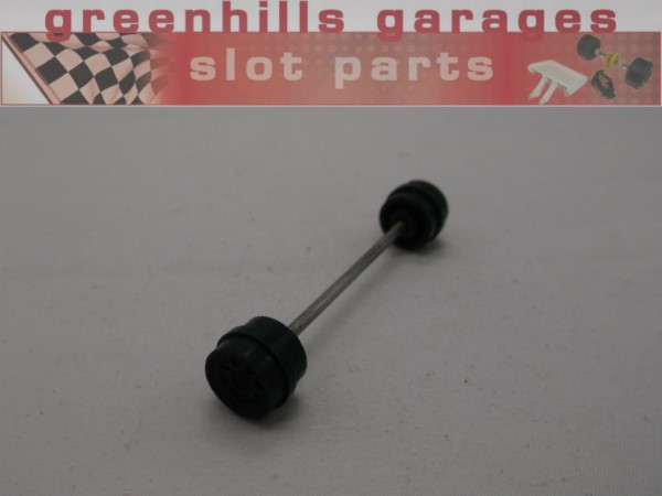 Greenhills Scalextric Lotus Renault De Longhi 98 No11 Front Axle and Wheels - Used - P7420 JM**