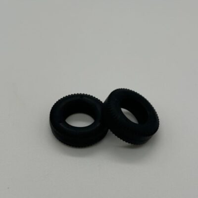 Greenhills Scalextric Formula Junior Rear Tyre Pair 22mm Outside Diameter 7mm Wide - Used - P10184