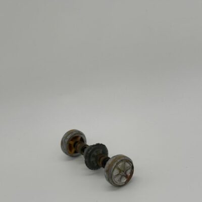 Greenhills Scalextric Cooper C54 Rear Axle & Wheels - Used - P10187