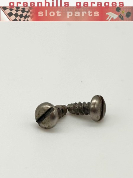 Greenhills Scalextric Austin Mini Cooper C76 Guide Blade Mounting Screws - Used - P3788