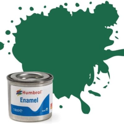 Greenhills Humbrol Dark Green Matt Enamel Paint 14ml Tinlet AA0326 - C5448