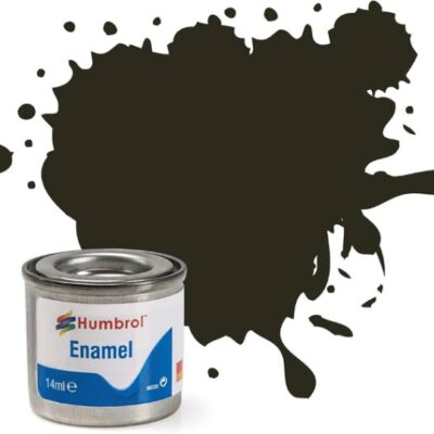 Greenhills Humbrol Gunmetal Metallic Enamel Paint 14ml Tinlet AA0583 - C5455