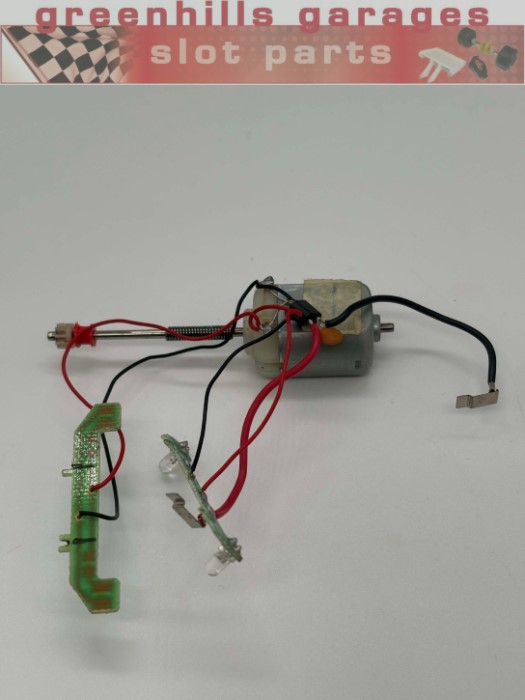Greenhills Scalextric TVR T400R Lighting + Engine + Pinion - Used - P10195