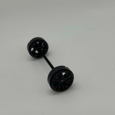Greenhills Scalextric Jaguar C-X75 Front Axle & Wheels - Used - P10217