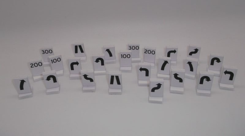 Greenhills Slot Car Track Signs & Stands x 24 for 1:32 Scale - Brand New - MACC822