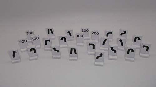 Greenhills Slot Car Track Signs & Stands x 24 for 1:32 Scale - Brand New - MACC822 - Image 2