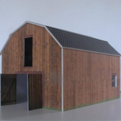 Greenhills Dutch Barn Farm Building Kit 1:43 Scale - New - MACC898