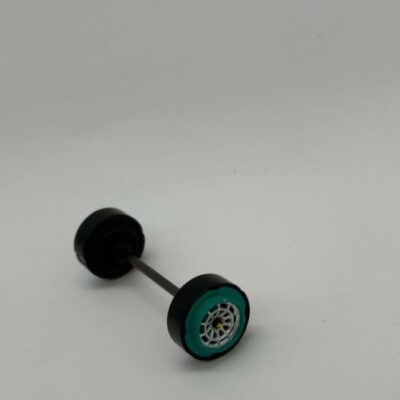 Greenhills Carrera Evolution F1 Mercedes Petronas Rosberg 27494 Front Axle & Wheels - Used - P10185