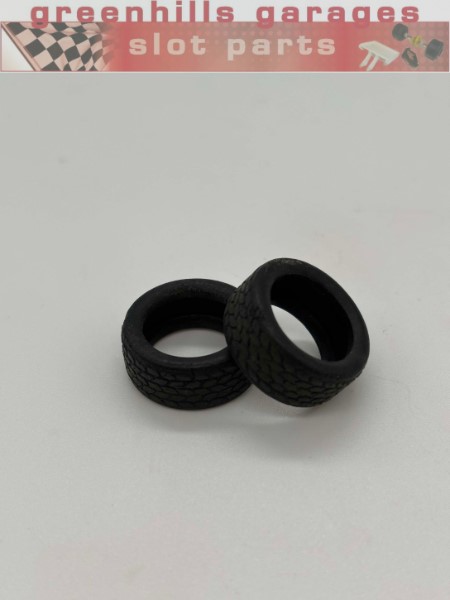 P10344 - Greenhills Scalextric Caterham 7 Front Tyre Pair - Used