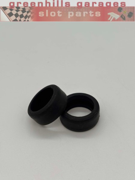 Greenhills Scalextric Porsche 997 Front Tyre Pair - Used - P10334