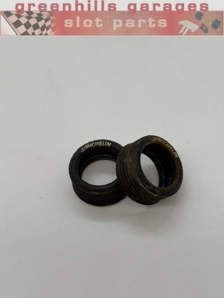 Greenhills Scalextric Ford Mustang Boss 302 C2402 Front Tyre Pair - Used - P10323