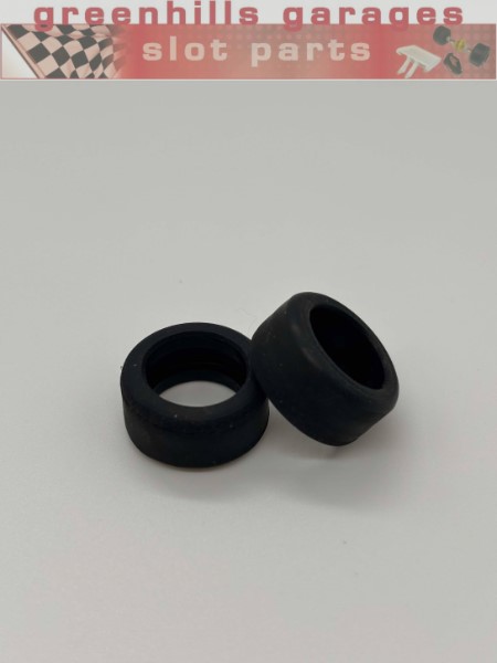 Greenhills Scalextric 3rd Generation Motorbike & Sidecar Tyre Pair - Used - P10351