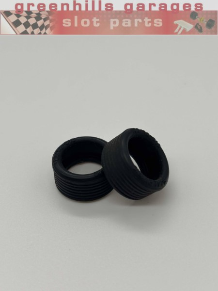 Greenhills Scalextric Ferrari 308 Front Tyre Pair - Used - P10376