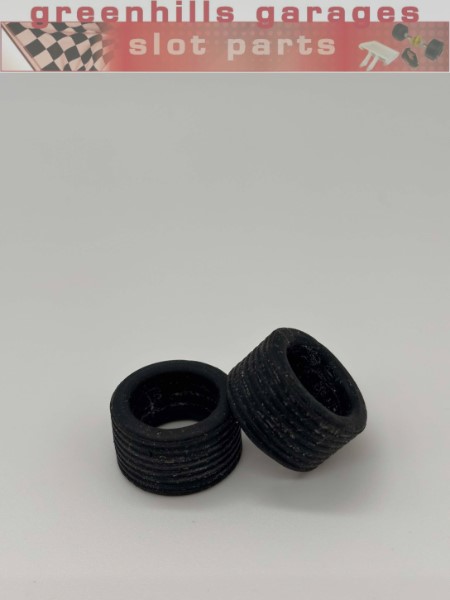 Greenhills Scalextric Ferrari 308 Rear Tyre Pair - Used - P10378