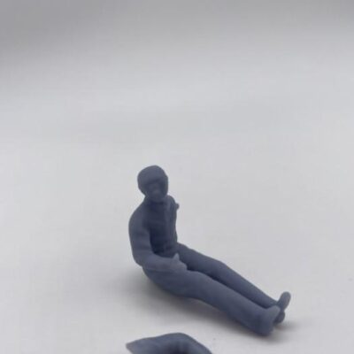 GP60 - Greenhills Unpainted Driver & Arm for Scalextric Bentley 3L C64 & C305 - NEW