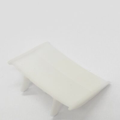 GP121 - Greenhills Reproduction White Rear Wing for Scalextric UOP Shadow - NEW