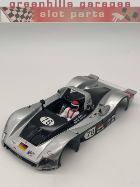 Greenhills Carrera Evolution Audi R8R CE 25435 Body Shell - Used - S3176
